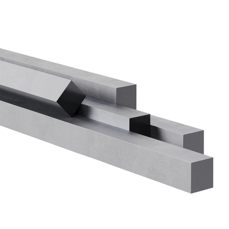 Квадрат стальной 10 сорт 1 дл. 6м ГОСТ 2591-2006